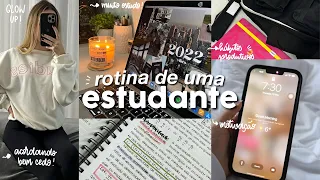 rotina de uma estudante | estudos, hábitos, produtividade… ✨