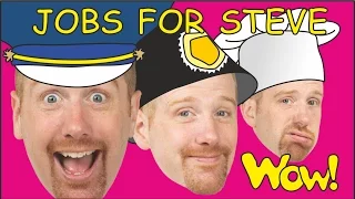 Jobs for Steve and Maggie + Hide and Seek | English Stories for Kids | Wow English TV