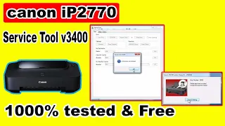 CARA RESET CANON IP2770