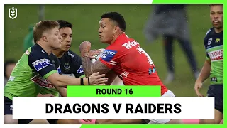 St George Illawarra Dragons v Canberra Raiders Round 16, 2022 | Full Match Replay | NRL