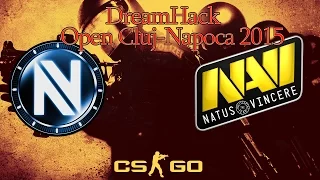 EnVyUs vs  Natus Vincere DreamHack CS:GO Open Cluj Napoca 2015