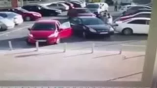 Конфликт на парковке с неожиданным финалом