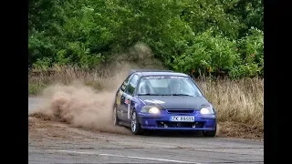 II Rajd Kolobrzeski (bez Kolobrzegu) - K. Zieniewicz K. Polańska - Honda Civic