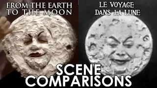 From the Earth to the Moon (1998) and Le voyage dans la lune (1902) - scene comparisons