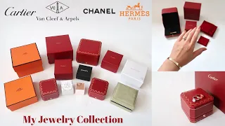 MY JEWELRY COLLECTION 2022: CARTIER, VCA, HERMES, CHANEL | CUSTOM ENGAGEMENT RING | THE MRS. BOX 💍