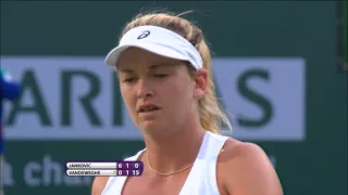 BNP Paribas Open: Highlights, Jelena Jankovic vs. CoCo Vandeweghe