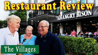 The Hangry Bison Restaurant Review From Winter Garden Florida. Retired in The Villages Florida.