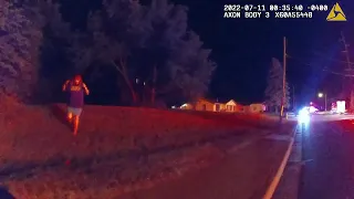 BONUS VIDEO :Bodycam of crews helping man who saved kids from fire