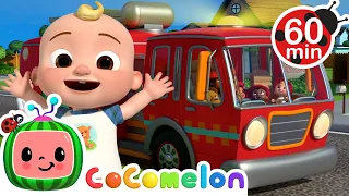 Big Red Fire Truck | Colorful CoComelon Nursery Rhymes | Sing Along Songs for Kids