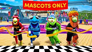 FIRST EVER MASCOT EXCLUSIVE EVENT in NBA 2K23! Which MASCOT Can Win CHALLENGES The FASTEST?