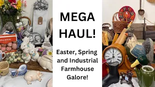 I shopped my feelings and ended up with this mega haul! Easter, spring, industrial farmhouse, decor