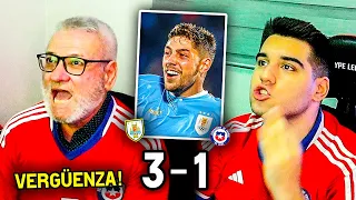 REACCION URUGUAY 3 VS CHILE 1 - VERGÜENZA - ELIMINATORIAS MUNDIAL 2026