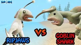 Ripjaws vs Goblin Shark | Cartoon vs Horror [S2E4] | SPORE