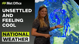 14/07/23 – Rain, showers, and strong winds – Afternoon Weather Forecast UK – Met Office Weather