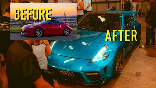 Building a WILD Street Nissan 370z in 20 Minutes!! (COMPLETE TRANSFORMATION)