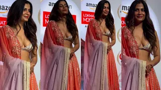 Hayeee..Tauba Aaj Toh Gaye Sab💦😯Shreya Dhanwanthary Flaunts Her Huge Cleavage In Sexy Blouse & Choli