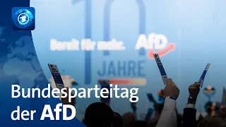 AfD-Parteitag in Magdeburg