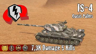 IS-4  |  7,3K Damage 5 Kills  |  WoT Blitz Replays