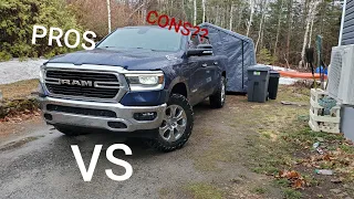 2019 RAM 1500 Bighorn PROS vs CONS