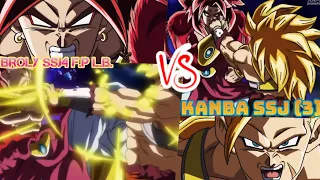 SDBH - Broly SSJ4 L.B. F.P VS Kanba SSJ3