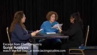 Script Analysis By Ellen Gerstein