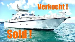 80K PRICE DROP! LONG RANGE VESSEL: EXPEDITIONS/ SUPPORT/ CREW/ LONG RANGE CRUISING.NOW $345.000 USD