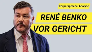 Zunge, Ellbogen und Pupillen – Analyse von René Benkos Auftritt vor Gericht | Stefan Verra