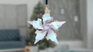 Unboxing Swarovski Christmas Star Ornament 5596079 2021 30th Anniversary