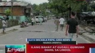 NTL: Ilang bahay at gusali sa Visayas, gumuho dahil sa lindol