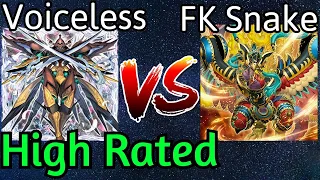 Voiceless Voice Vs Fire King Snake-Eye High Rated DB Yu-Gi-Oh!