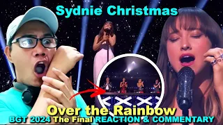 Sydnie Christmas - Over the Rainbow - The Final BGT 2024 REACTION