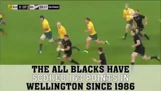 All Blacks vs Australia in Wellington