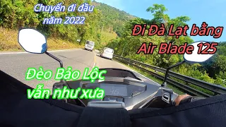 Phượt Đà Lạt 2022 - Đèo Bảo Lộc - Phần 1 | AirBlade 125 | Tiểu Mập