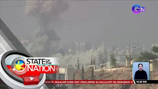 Gaza, patuloy na pinapaulanan ng air strike ng Israel | SONA