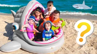 Five Kids Adventure on the beach Children Song
