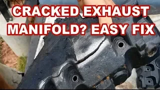 SILICONE FOR CRACKED EXHAUST MANIFOLDS?  Does it hold and Why do manifolds crack