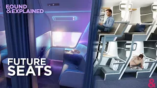 The Aircraft Seats Of Tomorrow - Private Cabins, Bunk Beds And Standing Seats!