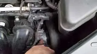 Remove, Replace starter for 2010 hyundai santa fe, 2.4L GLS (**OVERVIEW**)