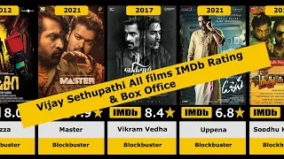 Vijay Sethupathi All films IMDb Rating | 2021 | Box office | Hits and Flops | 96 | Navarasa | Vikram