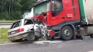 Подборка Аварий Грузовиков / Truck Crash Compilation №2