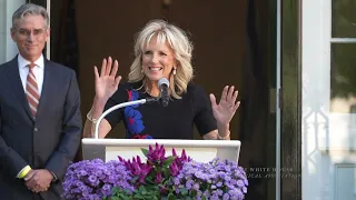 White House Historical Association First Lady Jacqueline Kennedy Garden Dedication