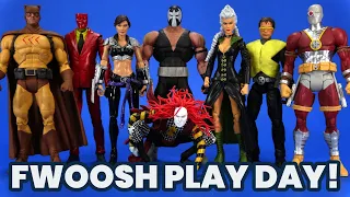 Fwoosh Flashback Play Day! Old Customs Marvel DC Universe Classics X-Men and Secret Six! 02/15/23