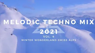 Melodic Techno Best Mix 2021 by African Stevenson Vol.4 | Winter Wonderland -  Swiss Alps