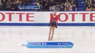 Mao Asada 浅田真央2009 Japanese Nationals Free skating