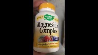 B001ECQ5QG Nature's Way Magnesium Complex, 100 Capsules  Pack of 2