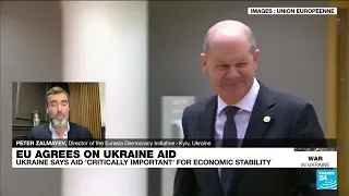 Ukraine allies 'coalesce around' crucial aid, display unity, bring 'recalcitrant Hungary on board'