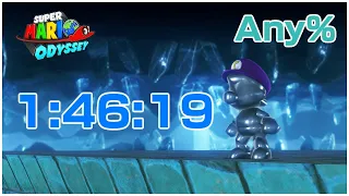 Super Mario Odyssey - Any% in 1:46:19