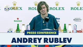 Andrey Rublev Reflects On Semi-Final Win vs Dimitrov | Rolex Shanghai Masters 2023