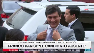 Franco Parisi: Confirmó covid positivo y no estaría en Chile el día de la elección