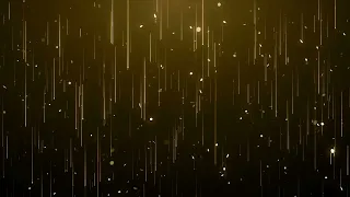 Gold Particle Glitter Screensaver 4K